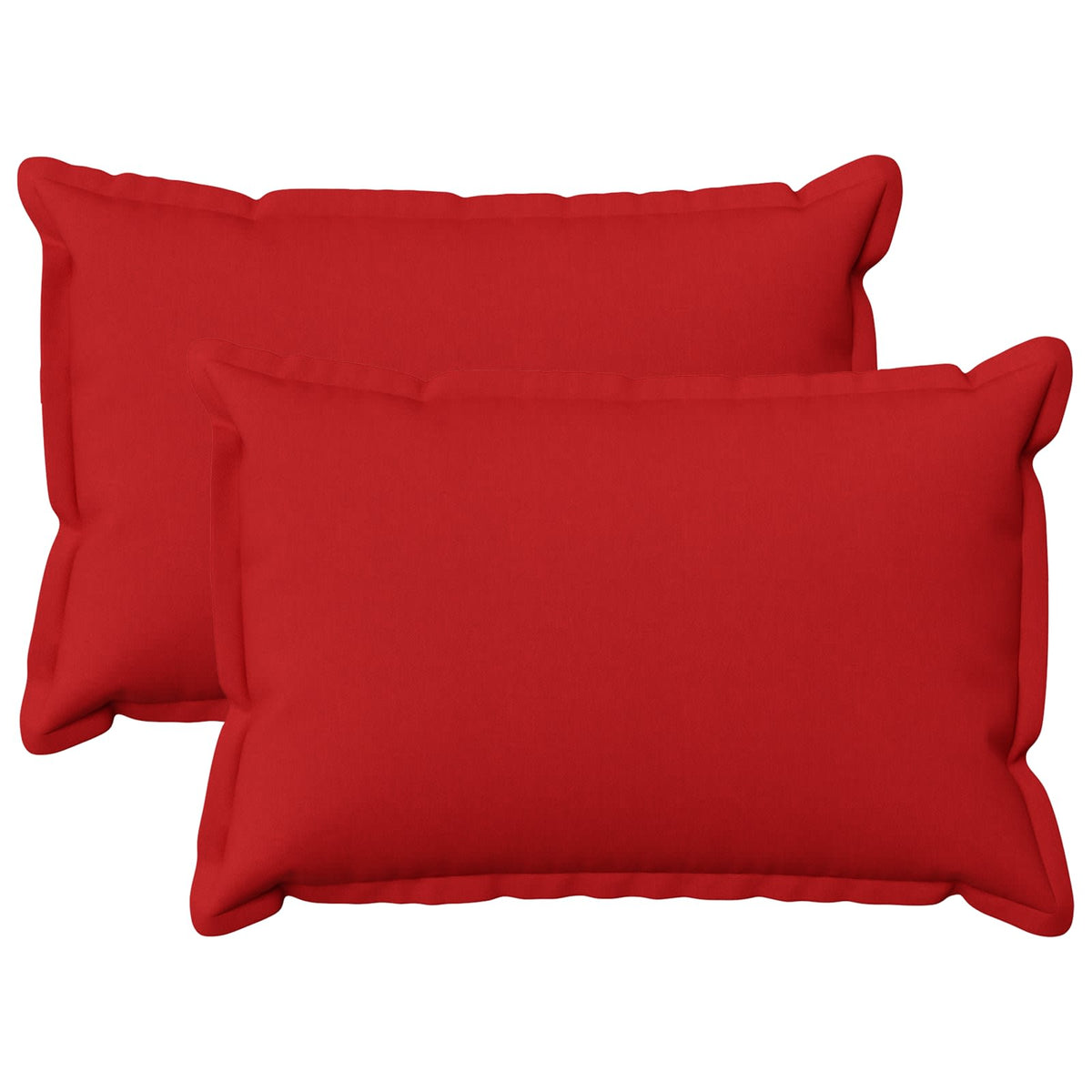 Kussen met kussen HOUTEN 2 st Rood Faux Linnen is nu te koop bij PeponiXL, paradijselijk wonen!
