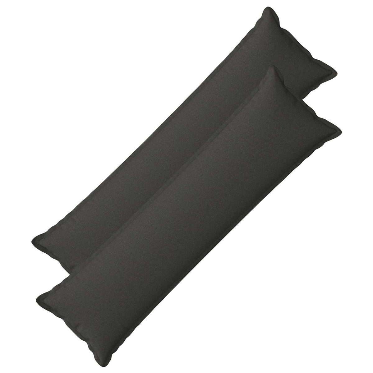 Kussen met kussen HOUTEN 2 st Donkergrijs Faux Linnen is nu te koop bij PeponiXL, paradijselijk wonen!