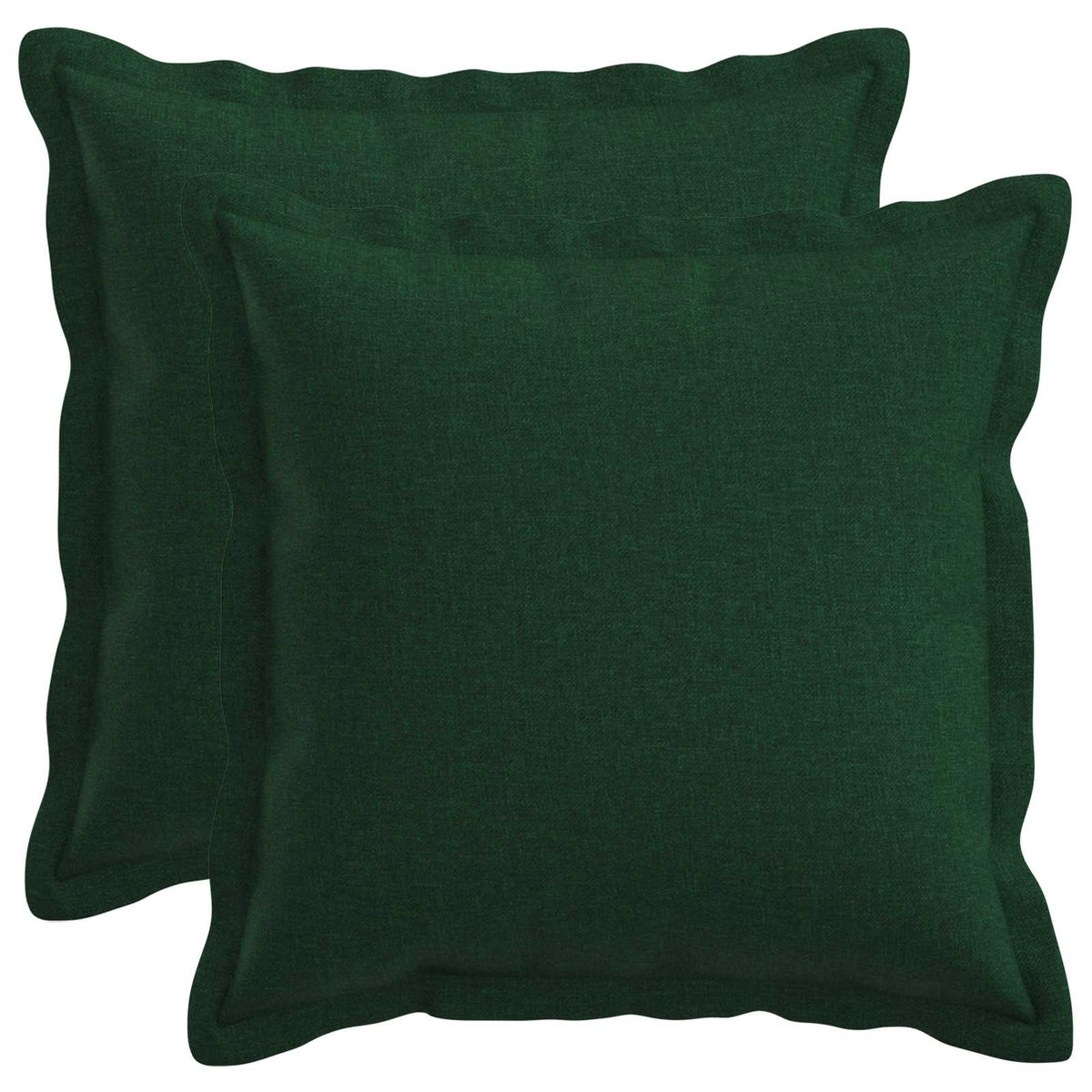 Kussen met kussen HOUTEN 2 st Donkergroen Faux Linnen is nu te koop bij PeponiXL, paradijselijk wonen!