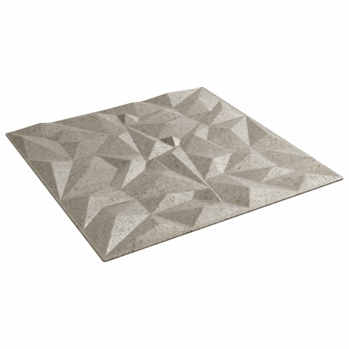 Wandpanelen 48 pcs Amethist Beton 50 x 50 cm XPS Schuim is nu te koop bij PeponiXL, paradijselijk wonen!