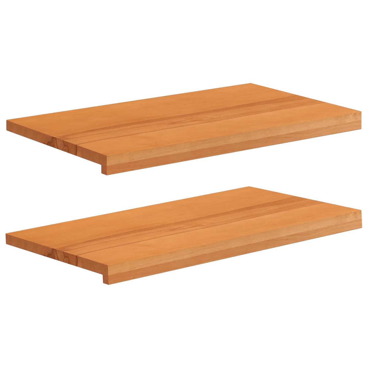 Raamkozijnen 2 st Licht Bruin 70 x 40 x 2 cm Massief beukenhout is nu te koop bij PeponiXL, paradijselijk wonen!