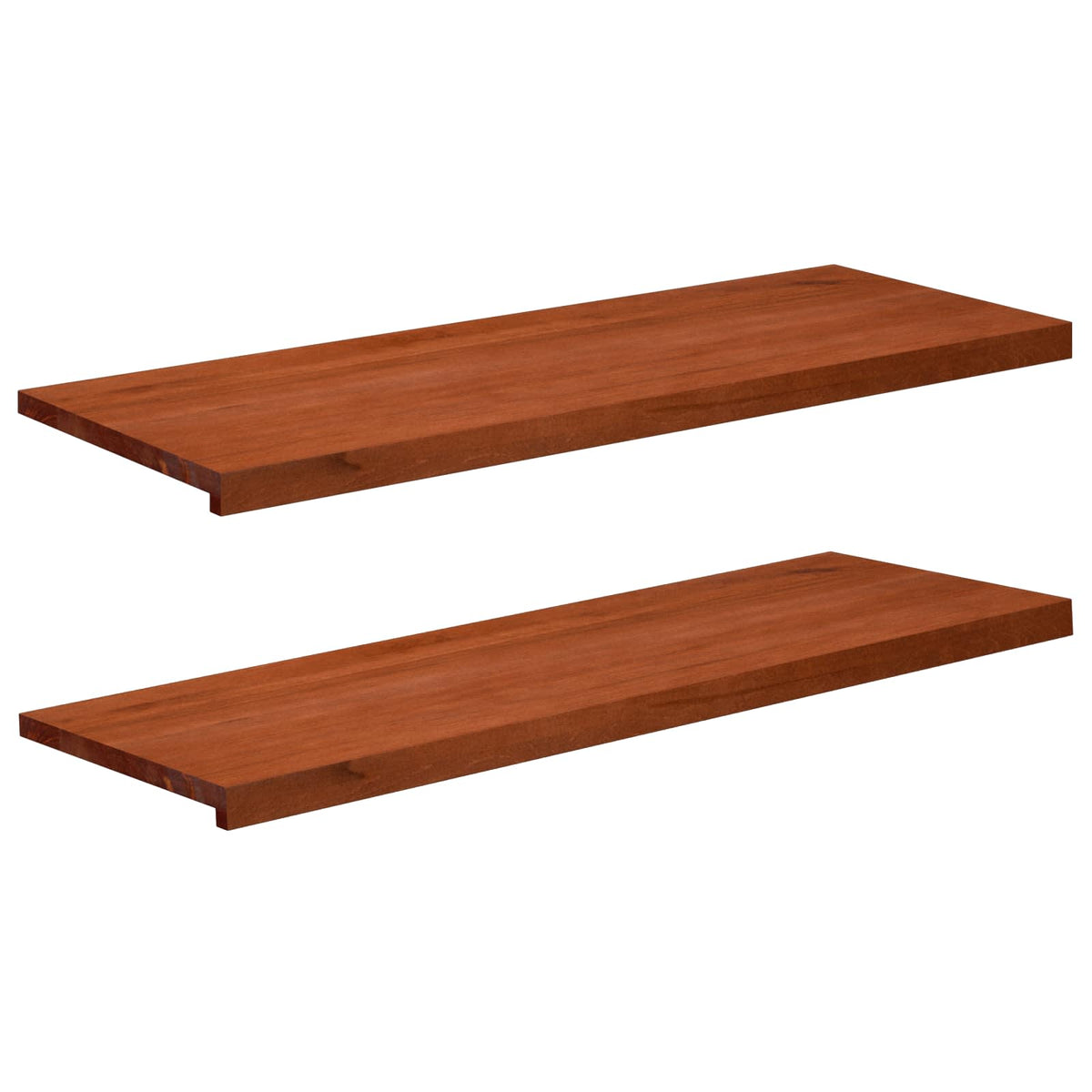 Raamkozijnen 2 st Bruin 110 x 40 x 2 cm Massief beukenhout is nu te koop bij PeponiXL, paradijselijk wonen!