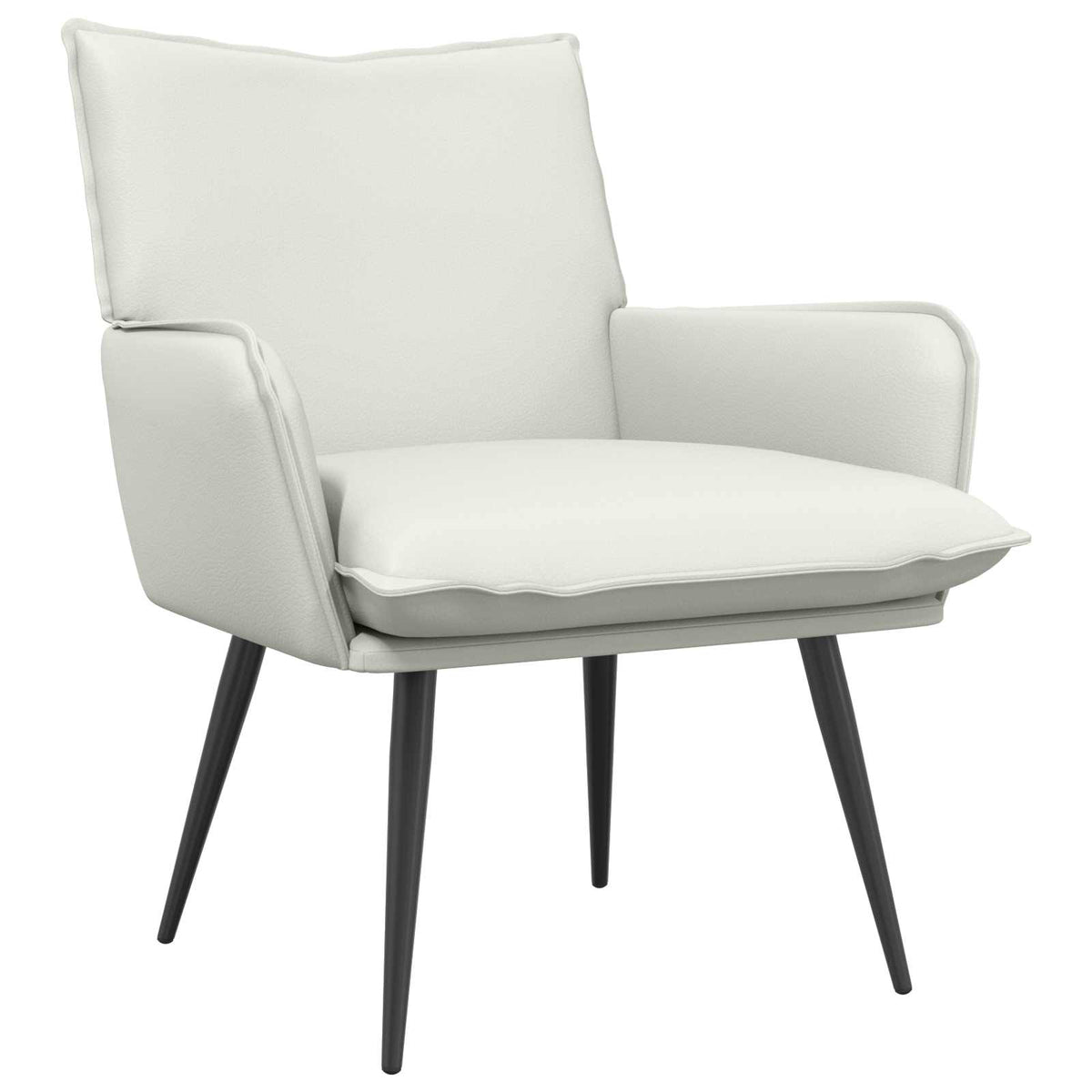 Fauteuil Wit Kunstleer is nu te koop bij PeponiXL, paradijselijk wonen!