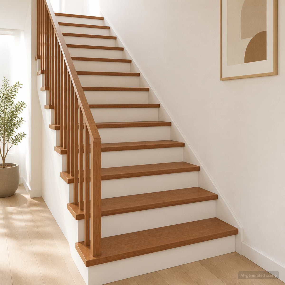 Trap Tread 2 st 120 x 30 x 2 cm Donkerbruin Massief Eikenhout is nu te koop bij PeponiXL, paradijselijk wonen!