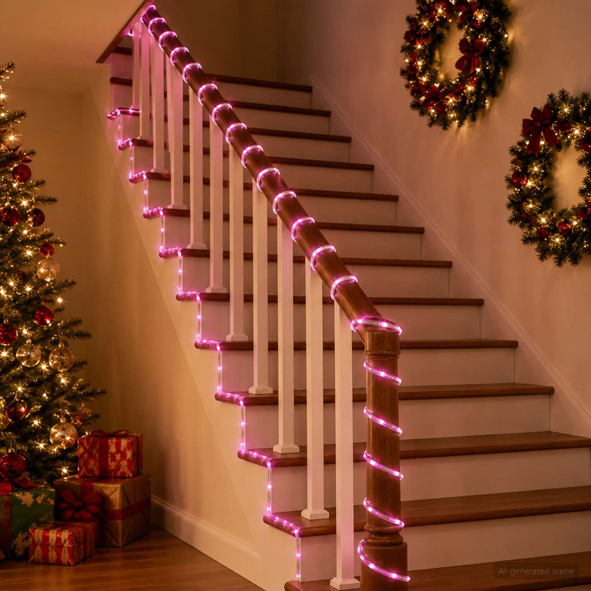 Led-kerstlichtslang 480 LED's Roze 20 m is nu te koop bij PeponiXL, paradijselijk wonen!