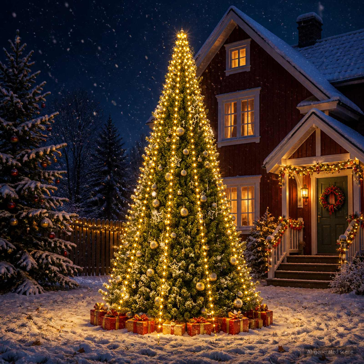 Kerstlampjes 500 LED's Warmwit 500 cm is nu te koop bij PeponiXL, paradijselijk wonen!