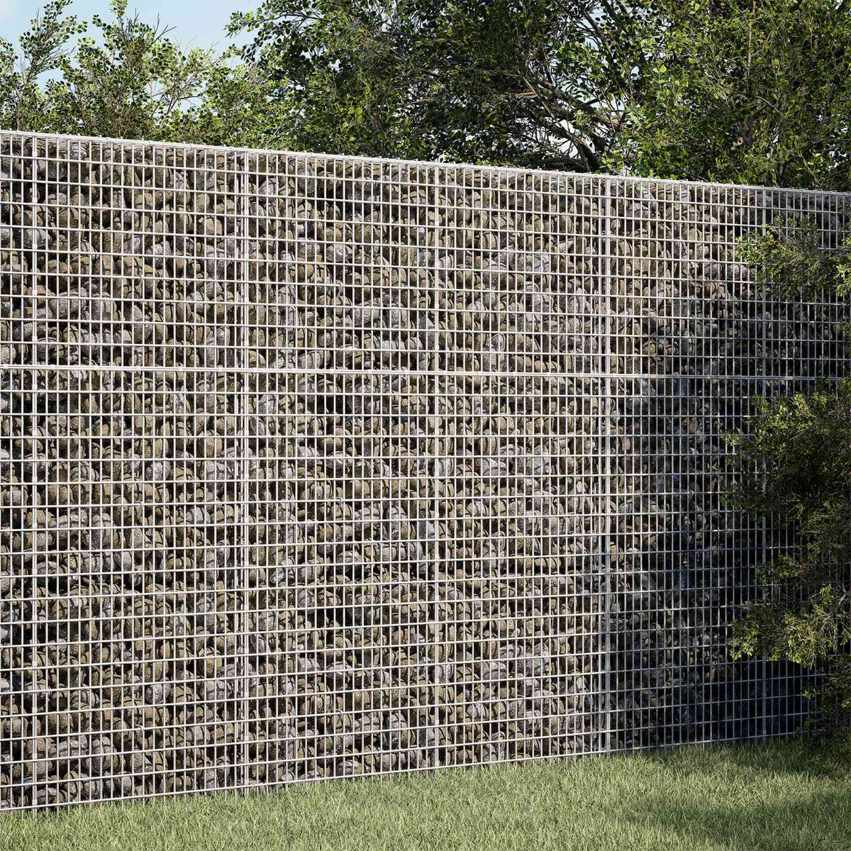 Gabion met 3,5 mm Draad en 5x2,5 cm Gaas 100x50x150 cm is nu te koop bij PeponiXL, paradijselijk wonen!