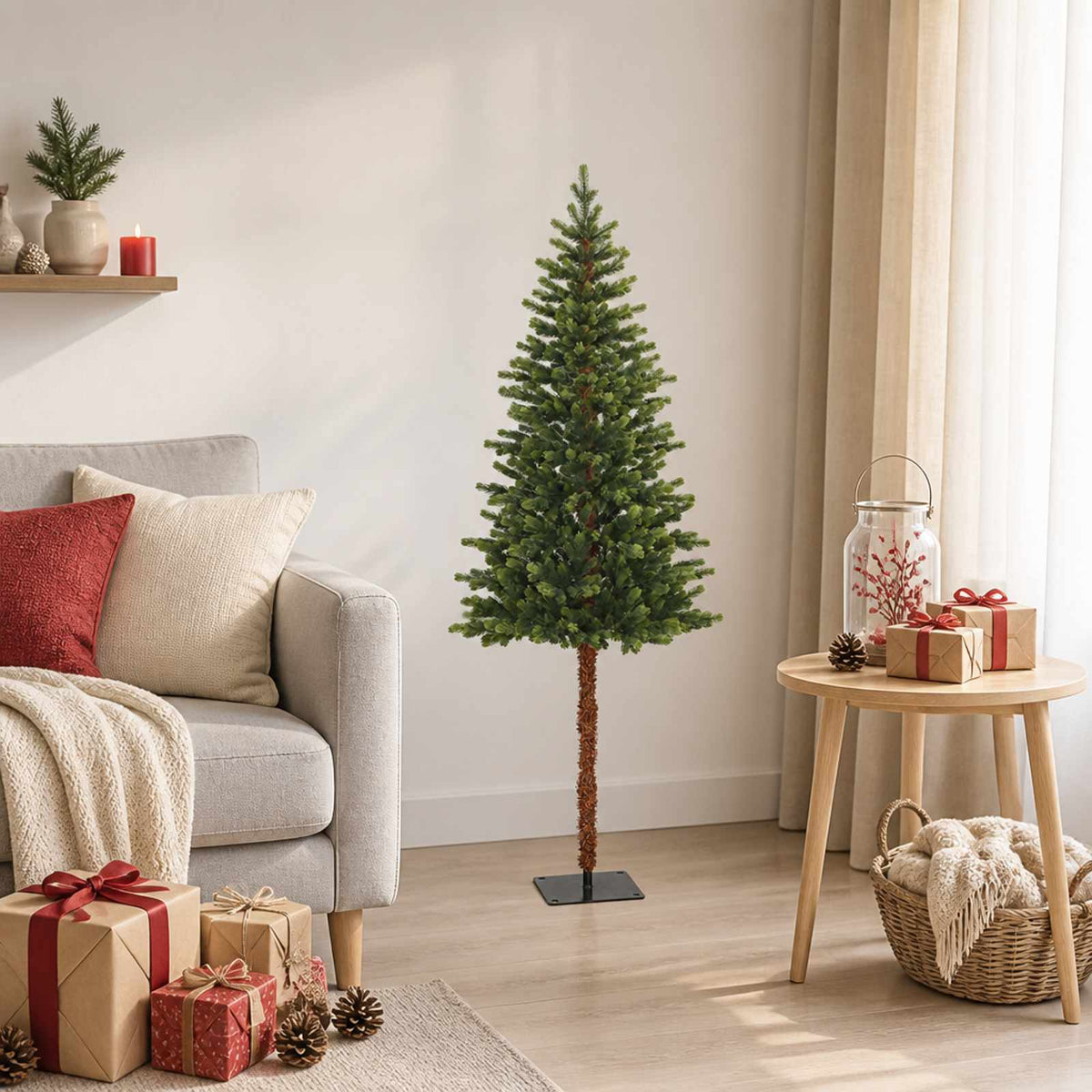 Kunstmatige Inklapbare Kerstboom 150 cm PVC en Metaal Groen is nu te koop bij PeponiXL, paradijselijk wonen!