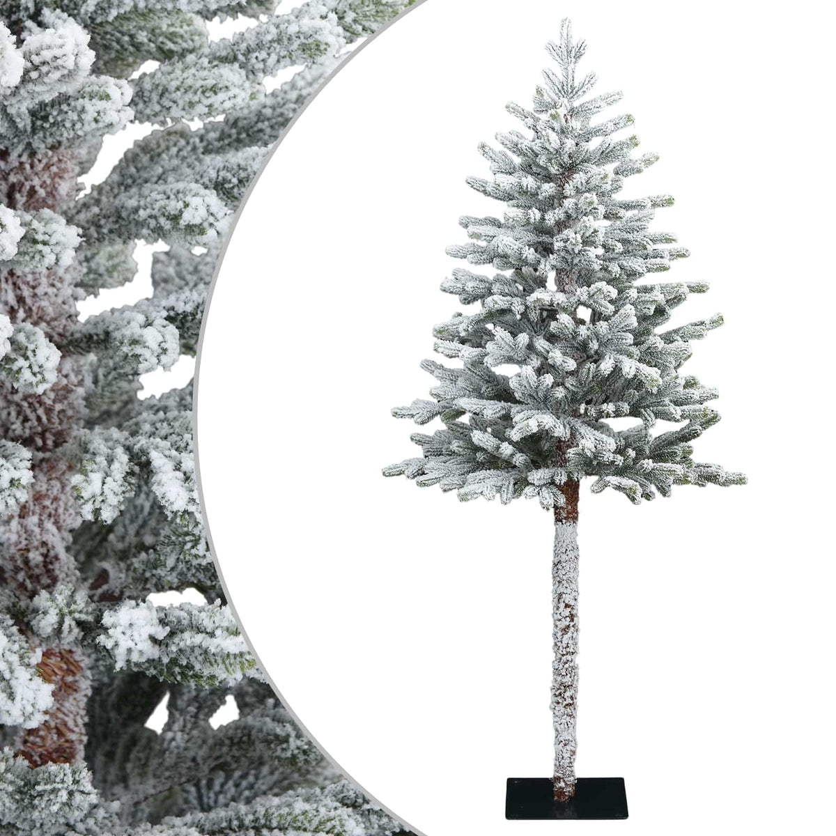 vidaXL Kunstmatige Inklapbare Kerstboom 180 cm PVC en Metaal