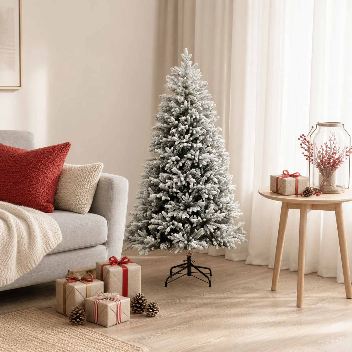 vidaXL Kunstmatige Inklapbare Kerstboom 150 cm PVC en Metaal