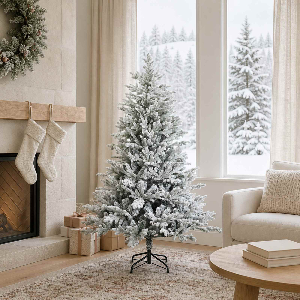 Kunstmatige Inklapbare Kerstboom 150 cm PVC en Metaal is nu te koop bij PeponiXL, paradijselijk wonen!