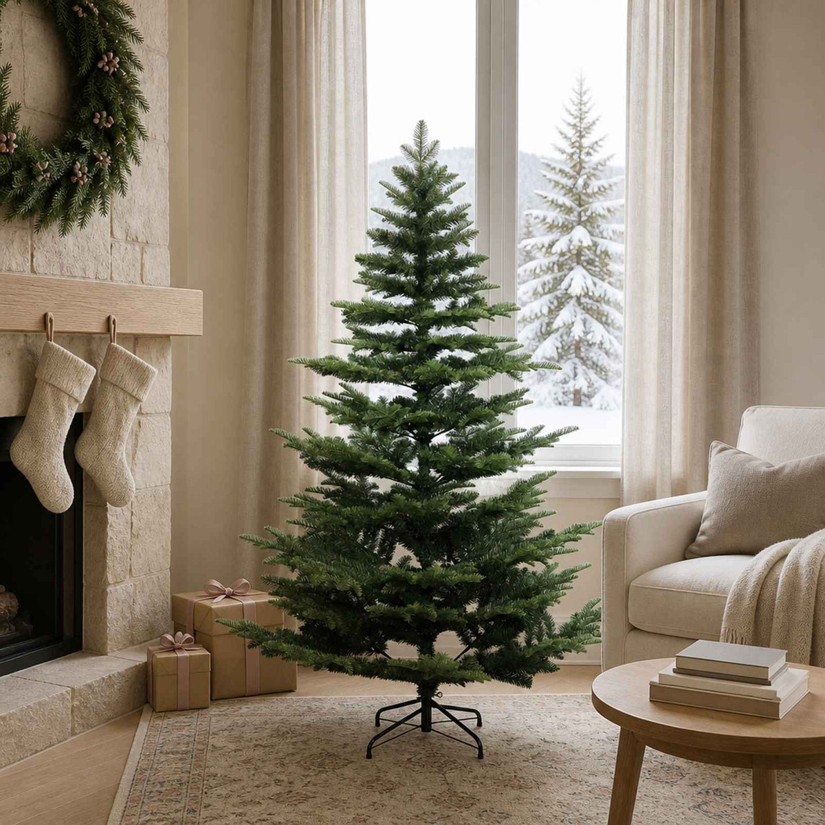Kunstmatige Inklapbare Kerstboom 120 cm PE & PVC Groen is nu te koop bij PeponiXL, paradijselijk wonen!
