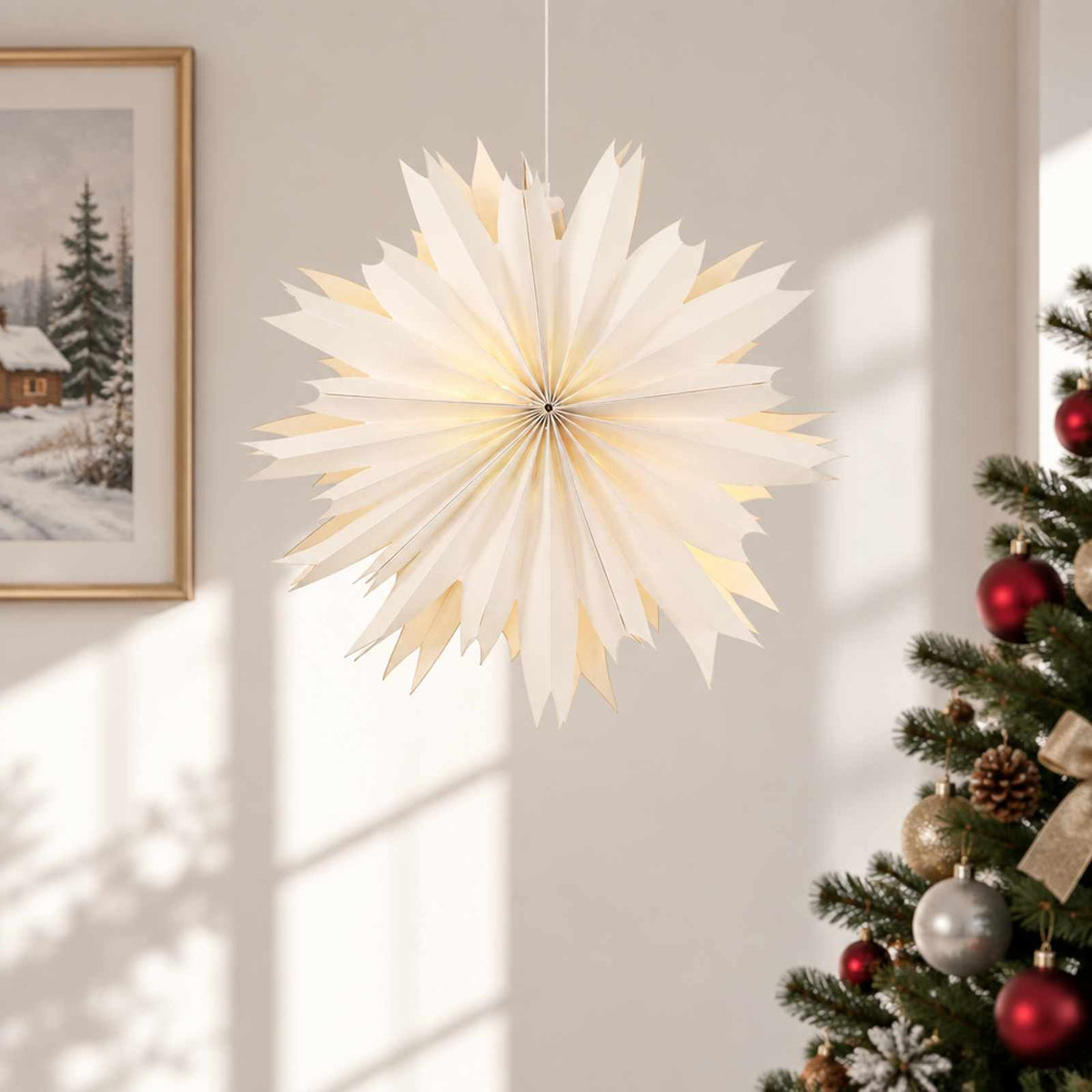 Kerstverlichting RAAHE 10 LED's Warmwit 45 x 17 x 45 cm is nu te koop bij PeponiXL, paradijselijk wonen!