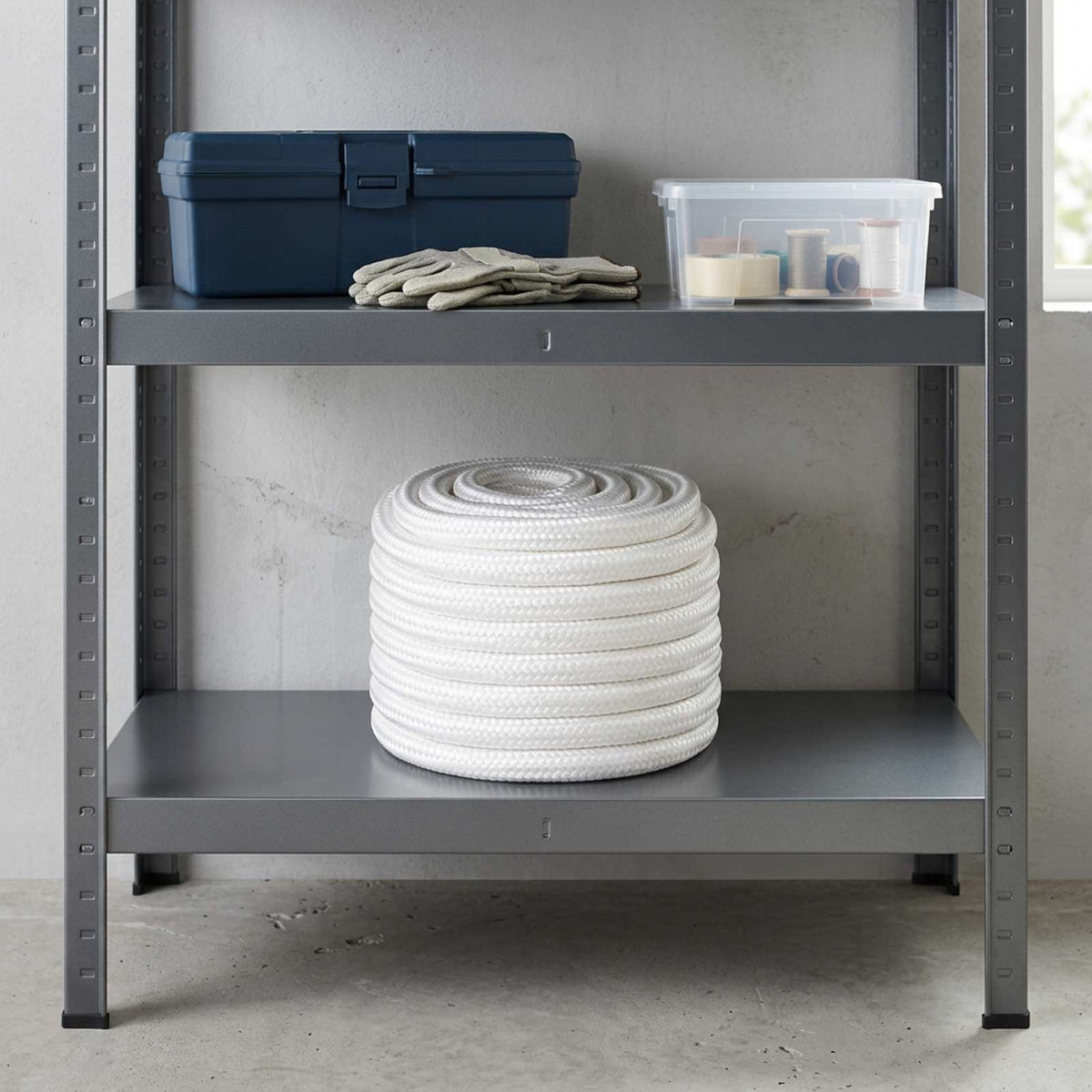Multifunctioneel gebruikstouw 20 mm 50 m Wit PP is nu te koop bij PeponiXL, paradijselijk wonen!