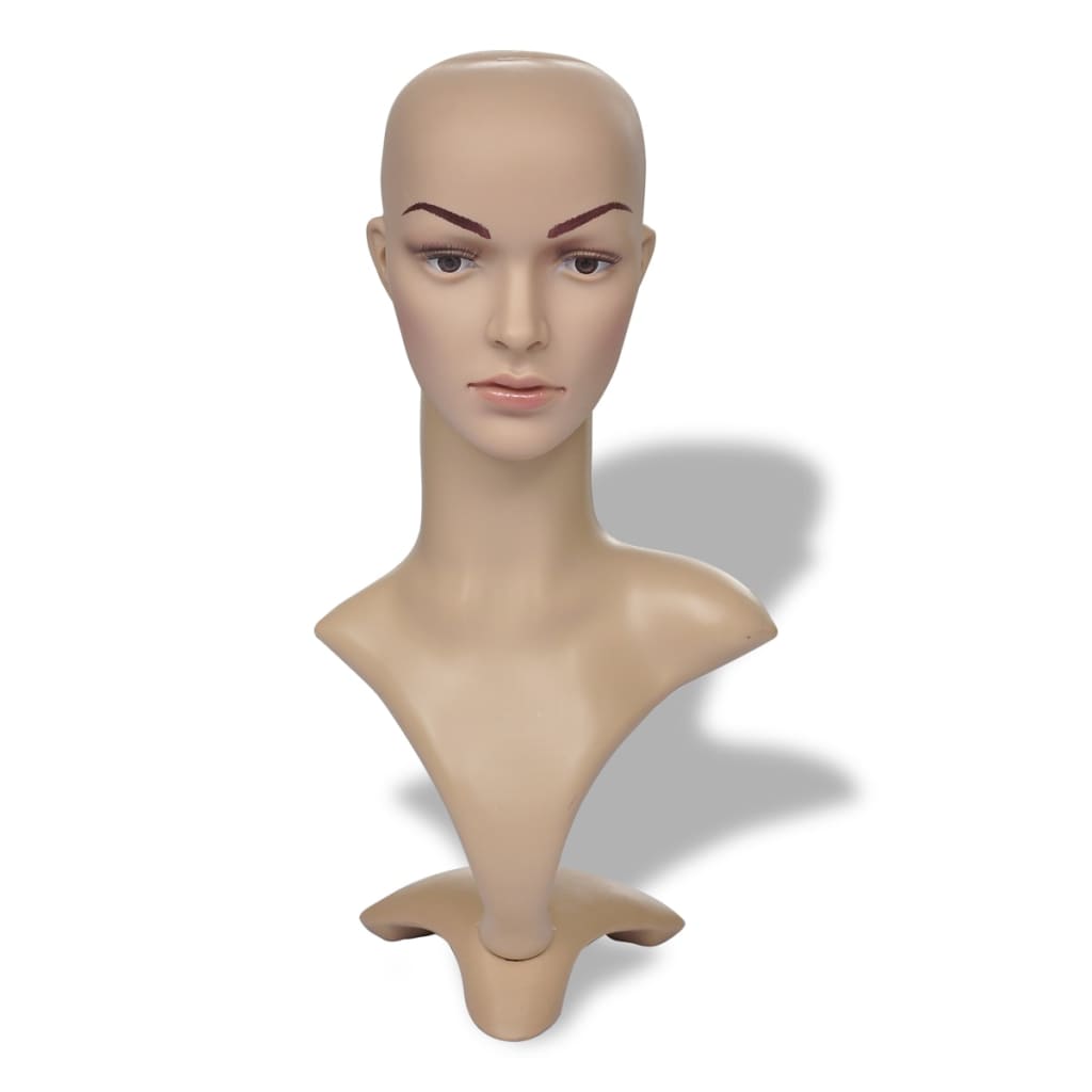 Etalagepop vrouw hoofd A is nu te koop bij PeponiXL, paradijselijk wonen!