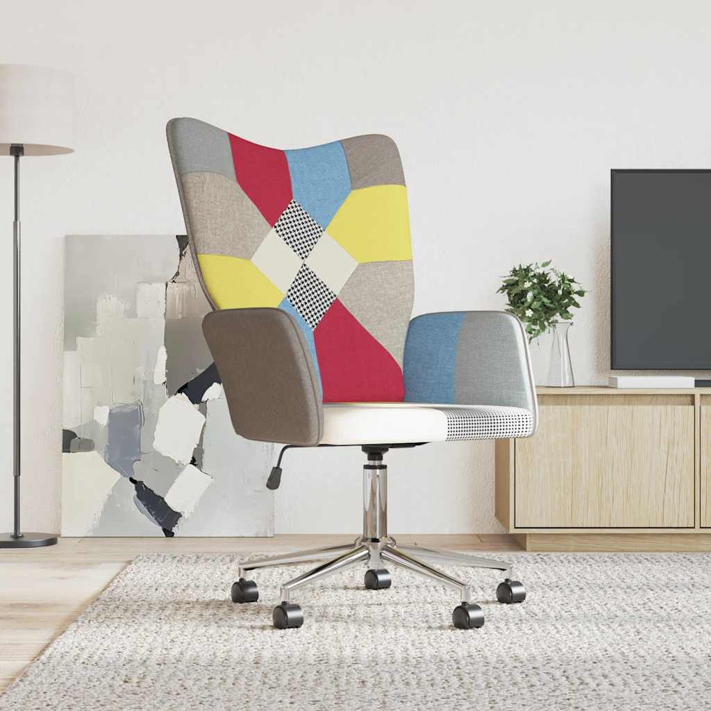 Relaxstoel patchwork stof is nu te koop bij PeponiXL, paradijselijk wonen!