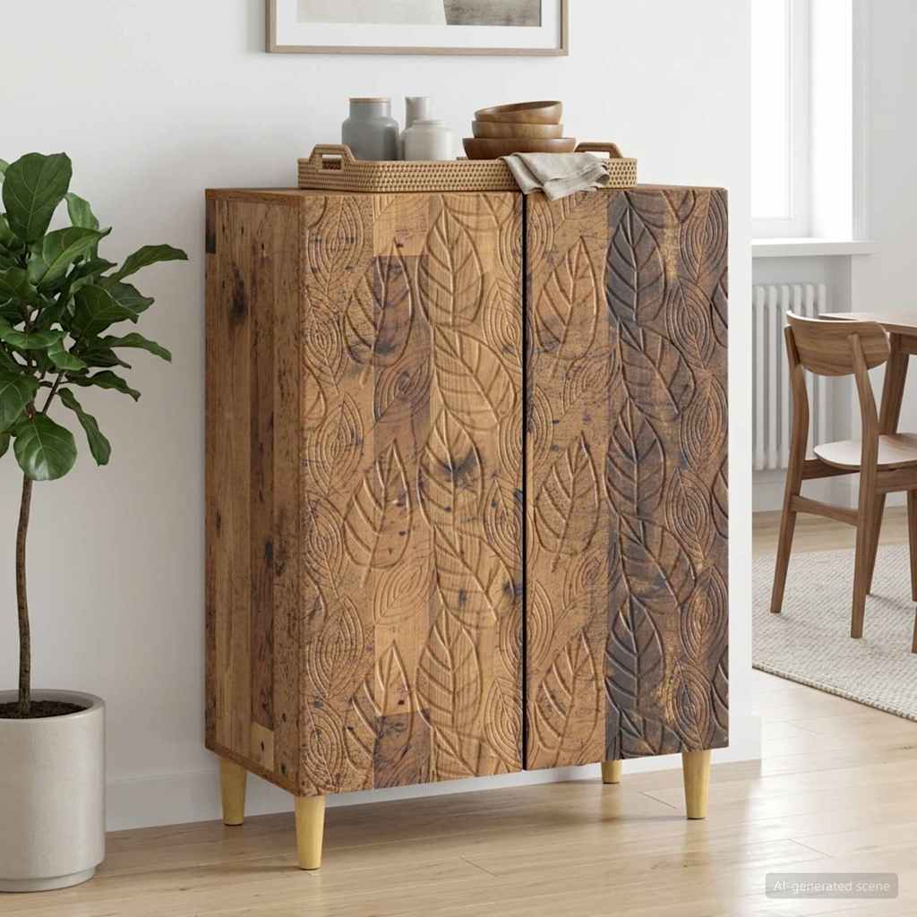 Dressoir Oud hout 66 x 34,5 x 90 cm Bewerkt hout is nu te koop bij PeponiXL, paradijselijk wonen!