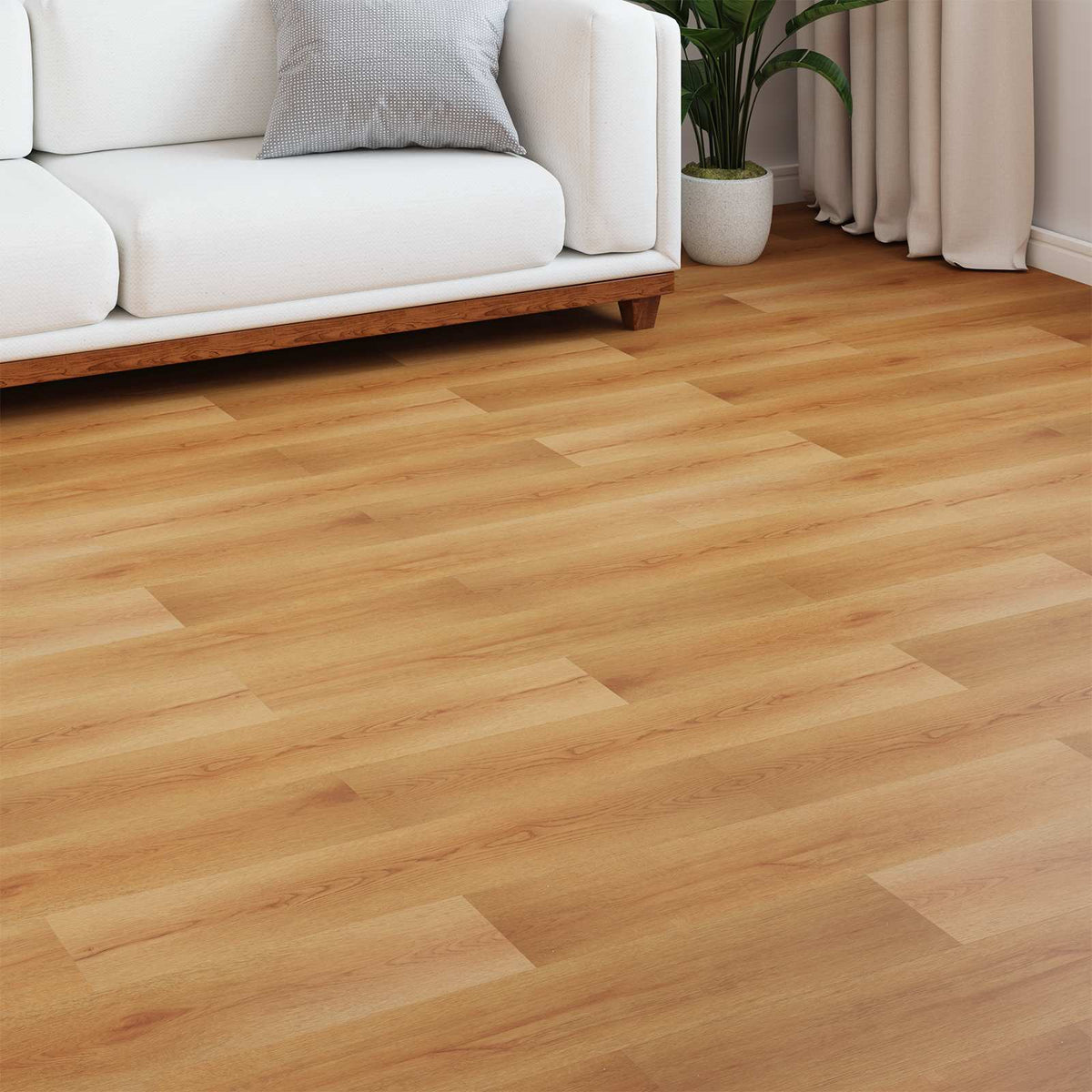 Laminaatvloer 5 pcs Licht Beige 101 x 20 x 0,8 cm Bewerkt hout is nu te koop bij PeponiXL, paradijselijk wonen!