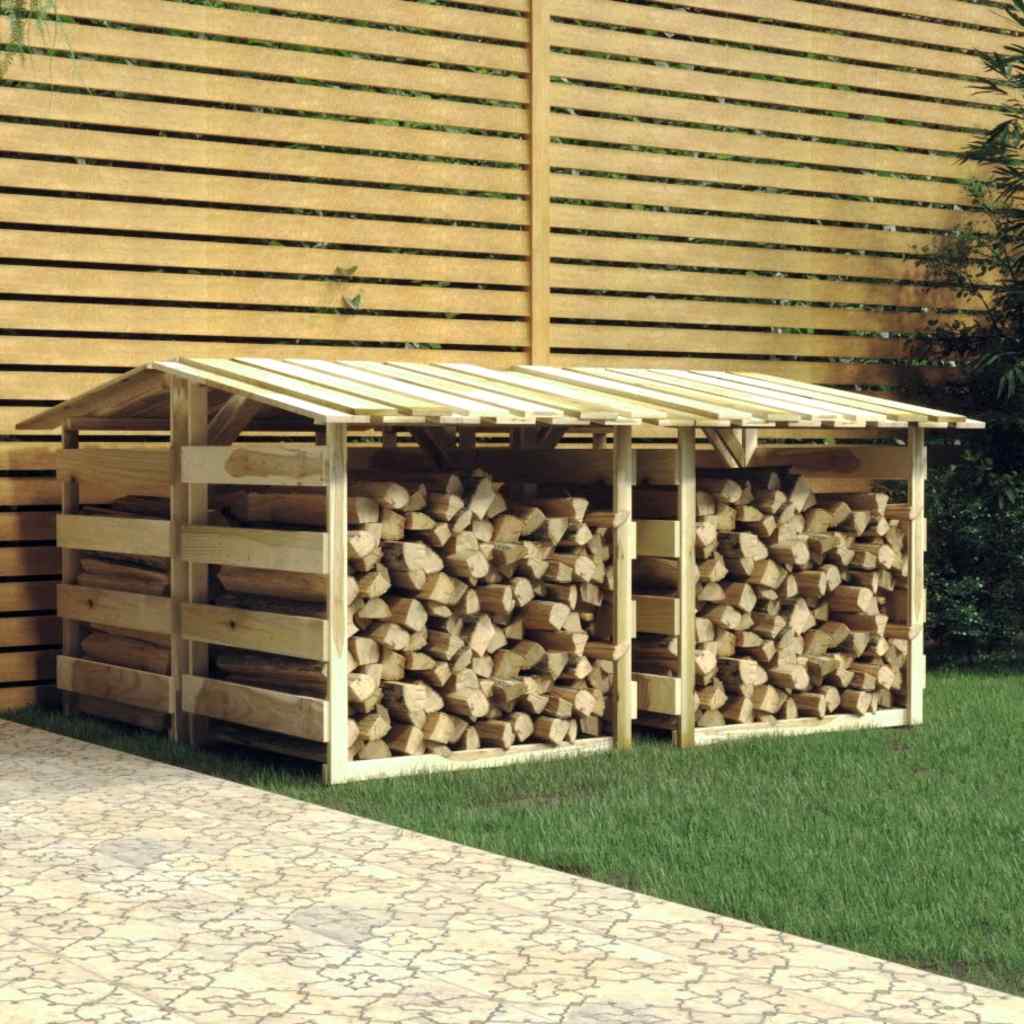 Pergola's met dak 4 st 100x90x100 cm geïmpregneerd grenenhout is nu te koop bij PeponiXL, paradijselijk wonen!