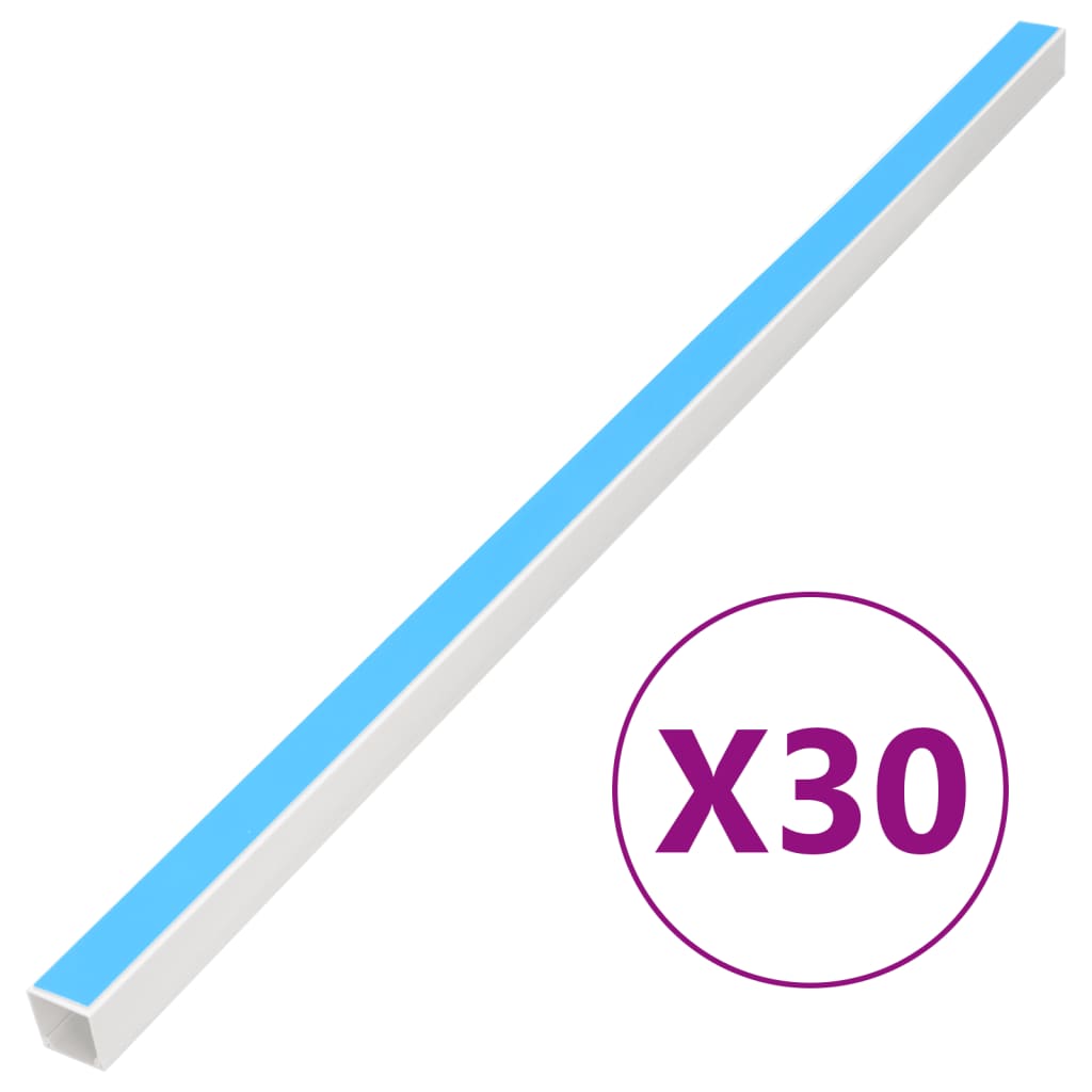 Kabelgoot zelfklevend 10x10 mm 30 m PVC is nu te koop bij PeponiXL, paradijselijk wonen!