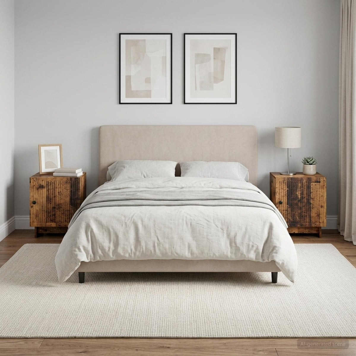 Nachtkastje 2 pcs Oud hout 43 x 34,5 x 50 cm Bewerkt hout is nu te koop bij PeponiXL, paradijselijk wonen!