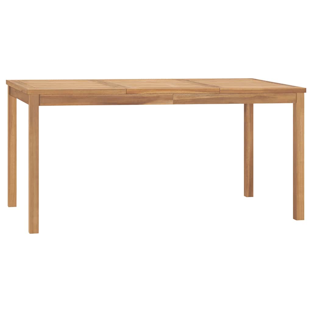 Tuintafel 160x80x77 cm massief teakhout is nu te koop bij PeponiXL, paradijselijk wonen!