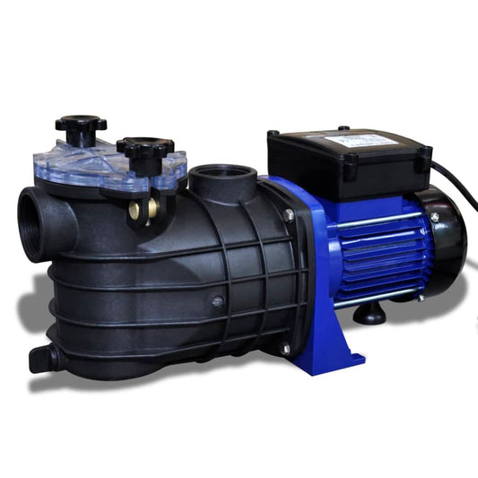 Elektrische zwembadpomp 500W blauw is nu te koop bij PeponiXL, paradijselijk wonen!