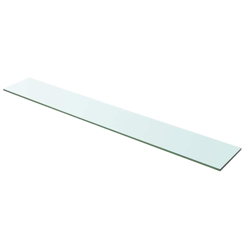 Wandschap transparant 100x15 cm glas is nu te koop bij PeponiXL, paradijselijk wonen!
