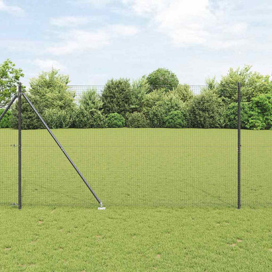 Gecombineerd draadhek met spikes Staal Grijs Mesh is nu te koop bij PeponiXL, paradijselijk wonen!