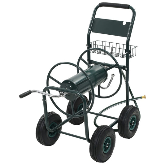 Tuinslangtrolley met 1/2" slangkoppeling 75 m staal is nu te koop bij PeponiXL, paradijselijk wonen!