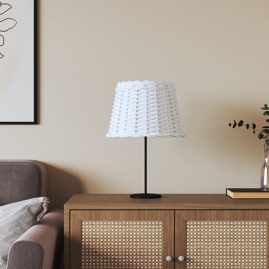 Lampenkap Ø30x20 cm wicker wit is nu te koop bij PeponiXL, paradijselijk wonen!
