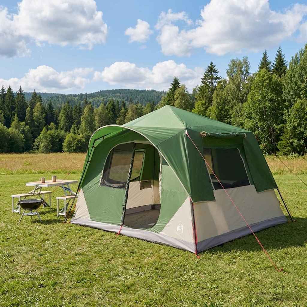 Directe Tent Groen 365 x 380 x 200 cm Polyester en staal is nu te koop bij PeponiXL, paradijselijk wonen!