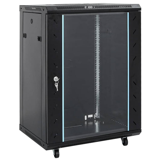 15U Netwerkkast met Draaipoten 19" IP20 60x45x86 cm is nu te koop bij PeponiXL, paradijselijk wonen!