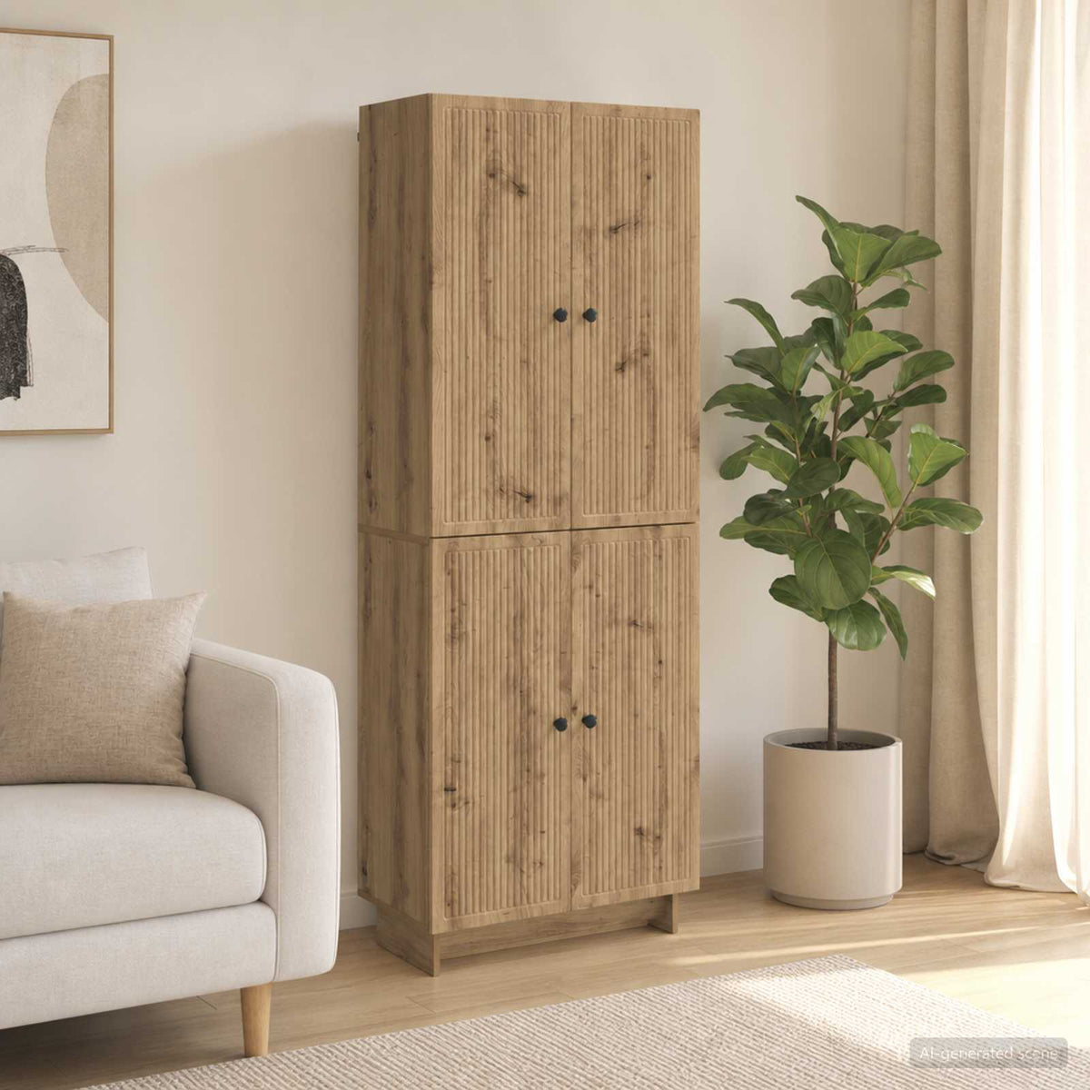 Kastenset 2 st Artisanaal eiken Bewerkt hout is nu te koop bij PeponiXL, paradijselijk wonen!