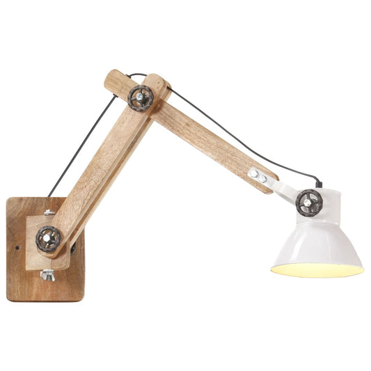 Wandlamp industrieel rond E27 wit is nu te koop bij PeponiXL, paradijselijk wonen!