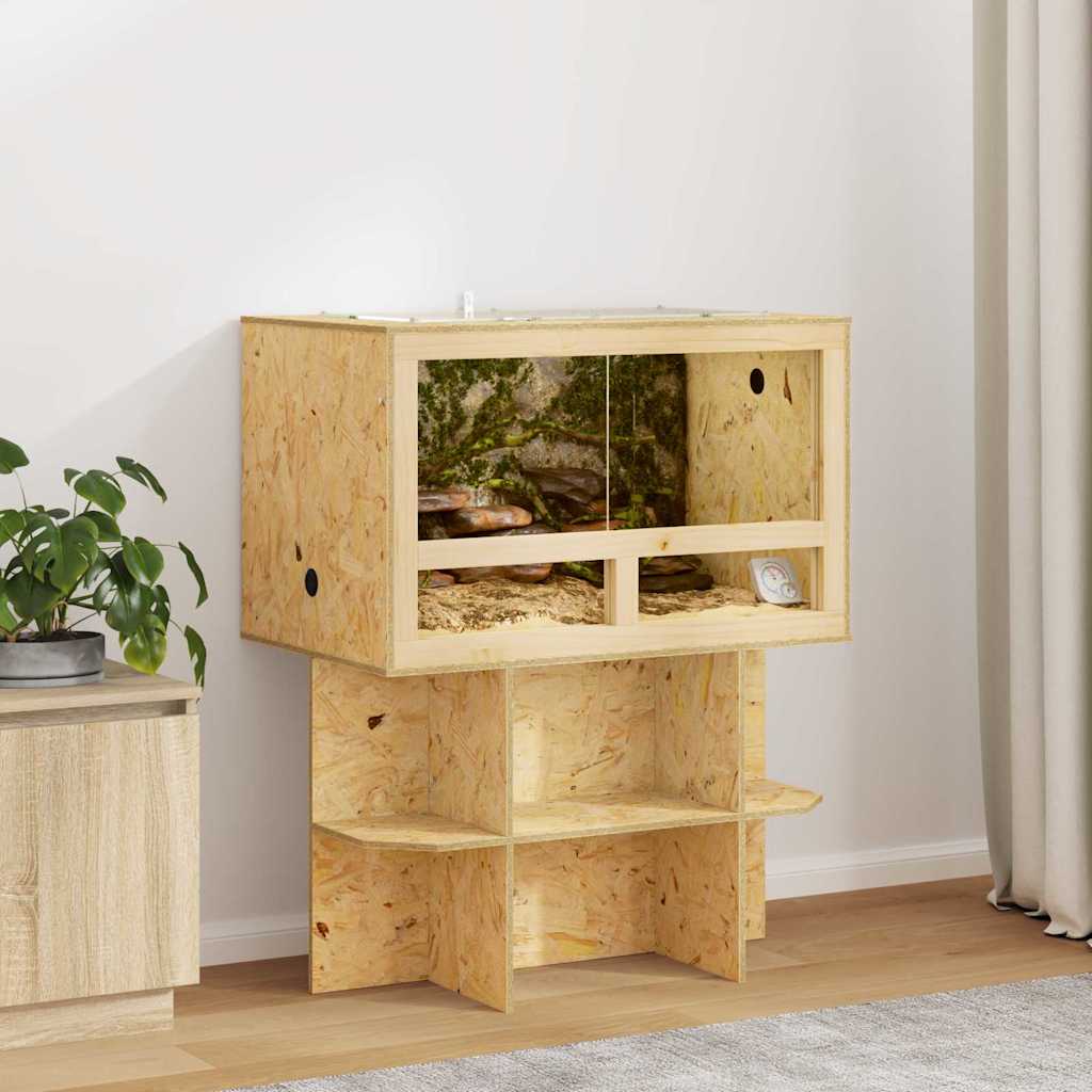 Terrarium Bruin 80 x 50 x 100 cm OSB is nu te koop bij PeponiXL, paradijselijk wonen!