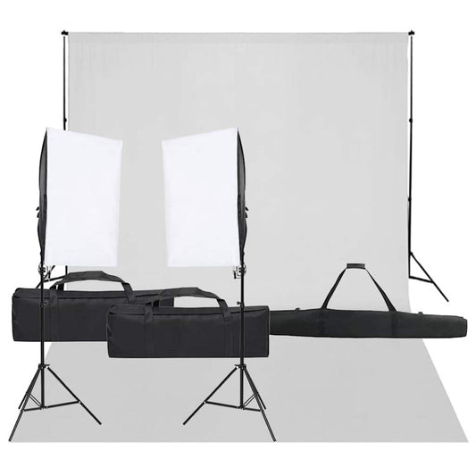 Fotostudioset met verlichtingsset en achtergrond is nu te koop bij PeponiXL, paradijselijk wonen!