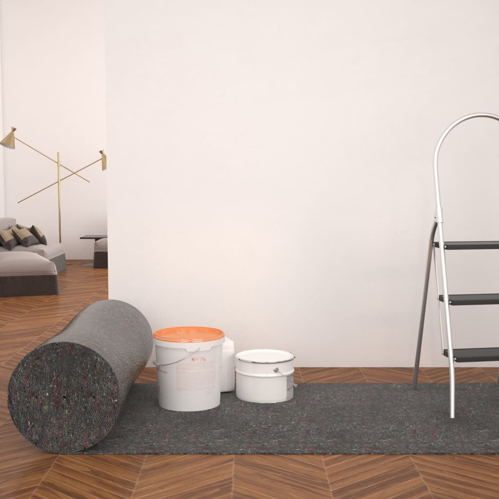Schildersvlies anti-slip 50 m 280 g/m² grijs 2 st is nu te koop bij PeponiXL, paradijselijk wonen!