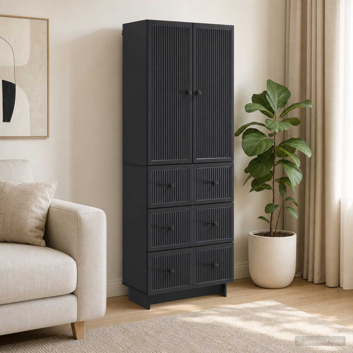 Kastenset 2 pcs 66 x 34,5 x 90 cm Bewerkt hout is nu te koop bij PeponiXL, paradijselijk wonen!