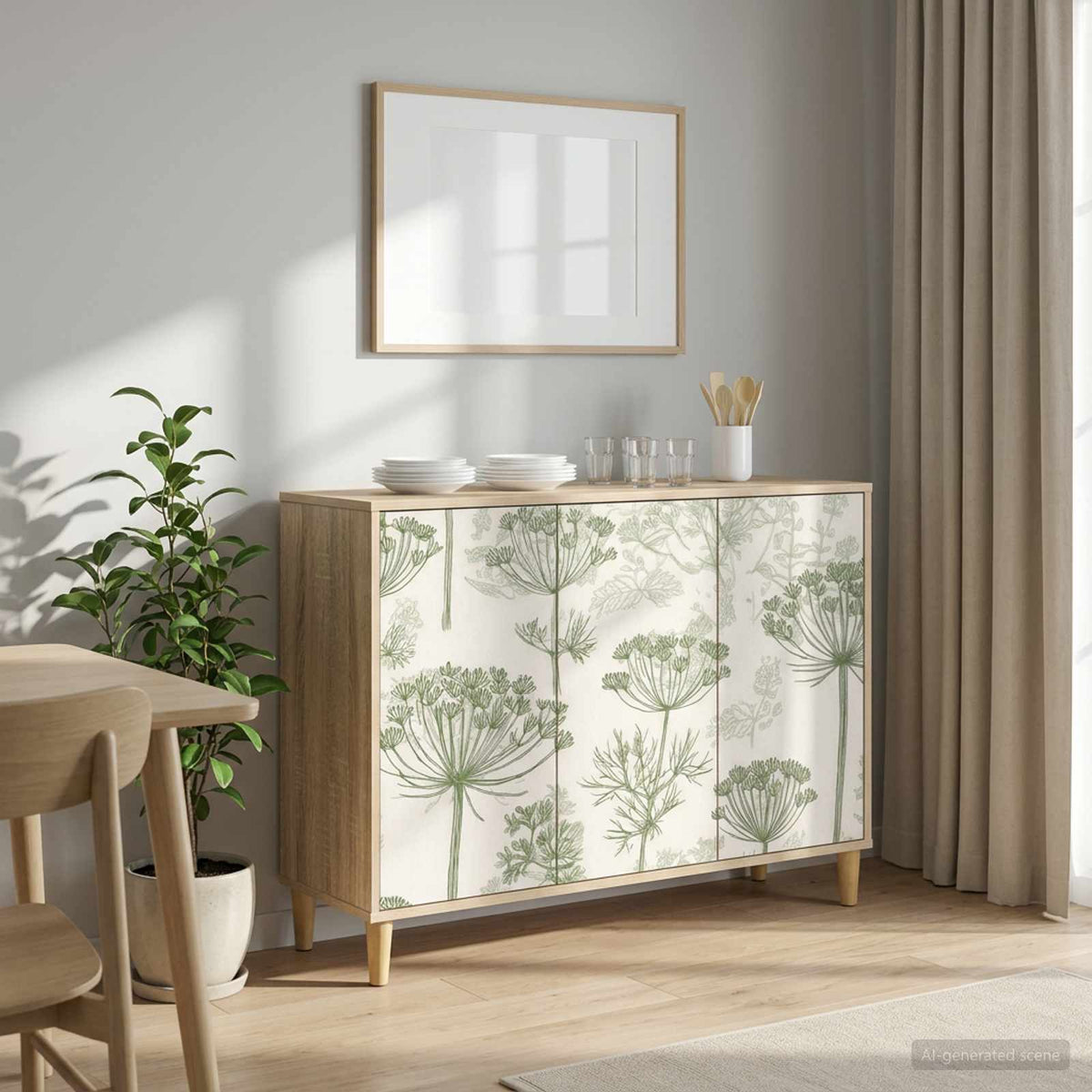 Dressoir GOTHA Sonoma 102 x 33 x 75 cm Bewerkt hout is nu te koop bij PeponiXL, paradijselijk wonen!
