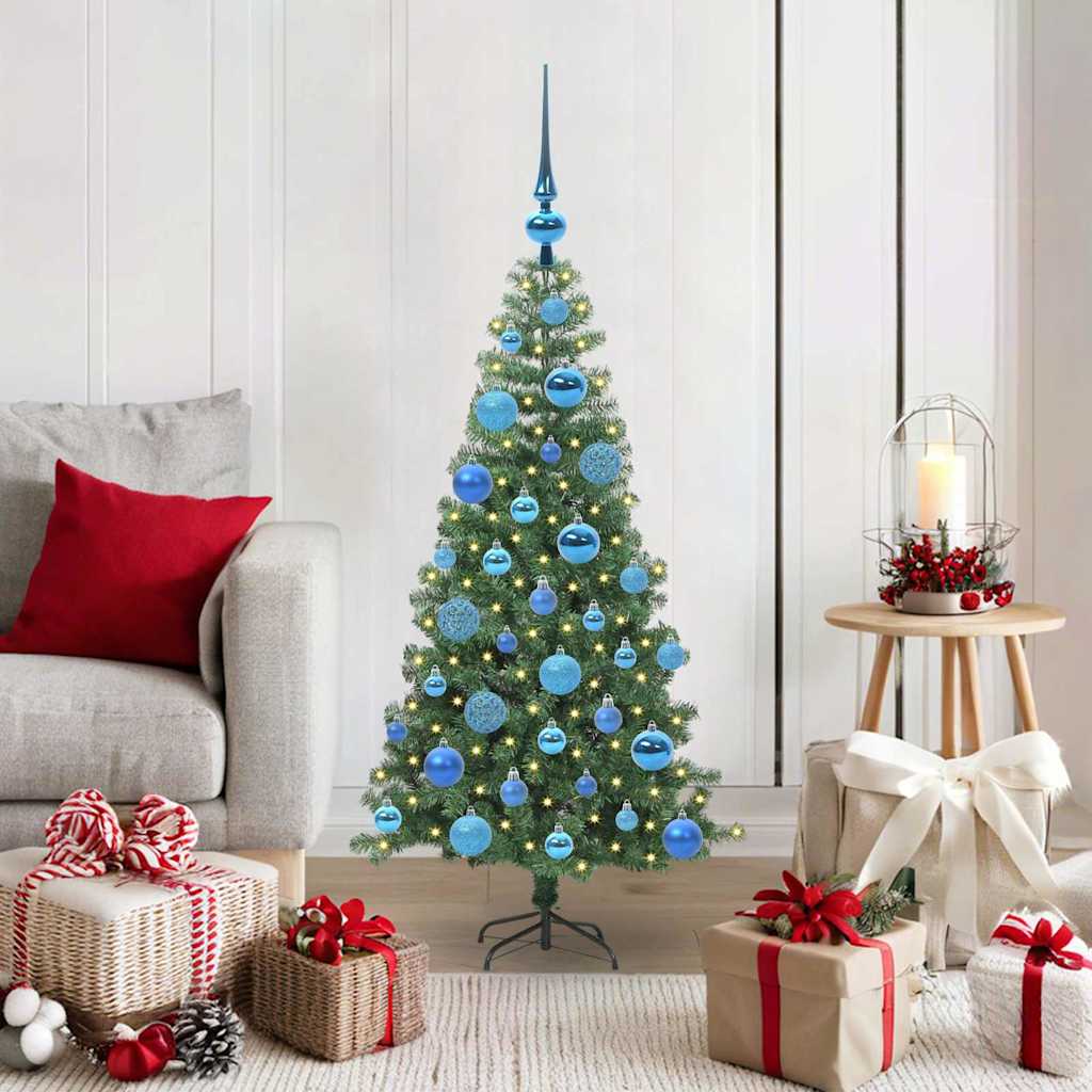 Kerstboom met 150 LED met standaard Groen 120 cm PVC is nu te koop bij PeponiXL, paradijselijk wonen!