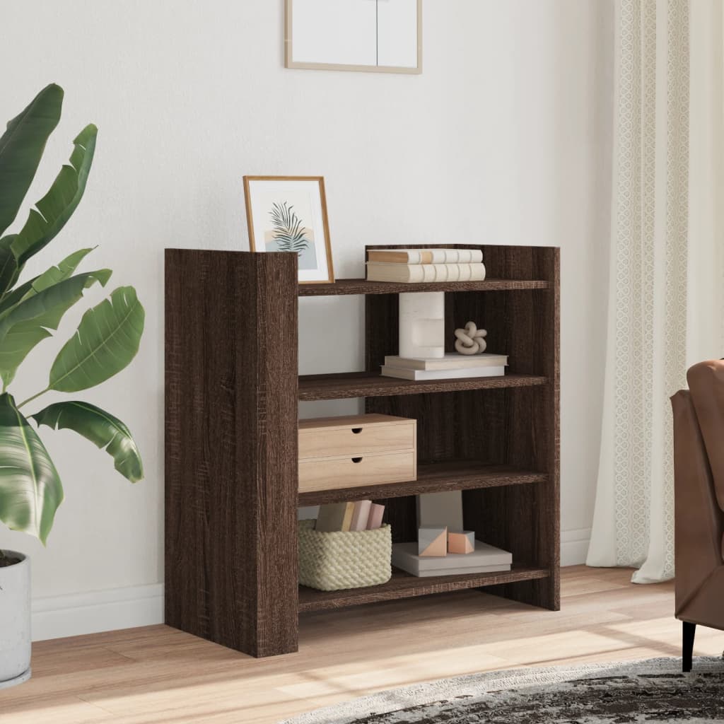 Dressoir 73,5x35x75 cm bewerkt hout bruin eikenkleur is nu te koop bij PeponiXL, paradijselijk wonen!
