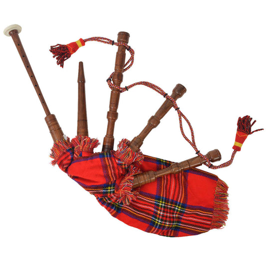 Kinderdoedelzak Schots Great Highland rood Royal Stewart Tartan is nu te koop bij PeponiXL, paradijselijk wonen!
