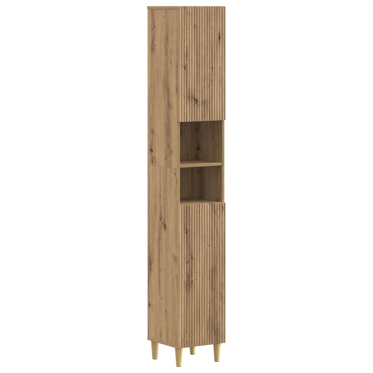 Badkamerkast met Open Plank ARNHEM Artisanaal eiken is nu te koop bij PeponiXL, paradijselijk wonen!