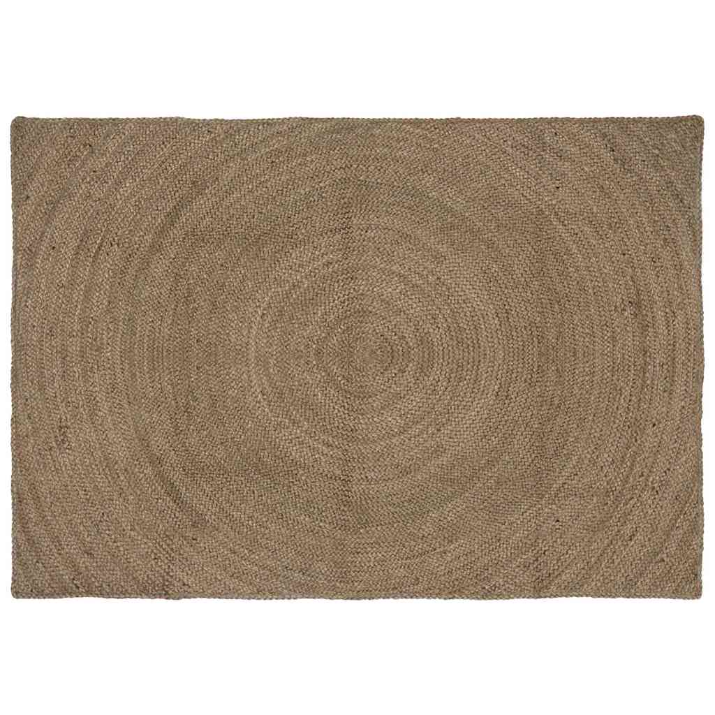Vloerkleden Rechthoekig Grijs 120 x 170 cm Jute is nu te koop bij PeponiXL, paradijselijk wonen!