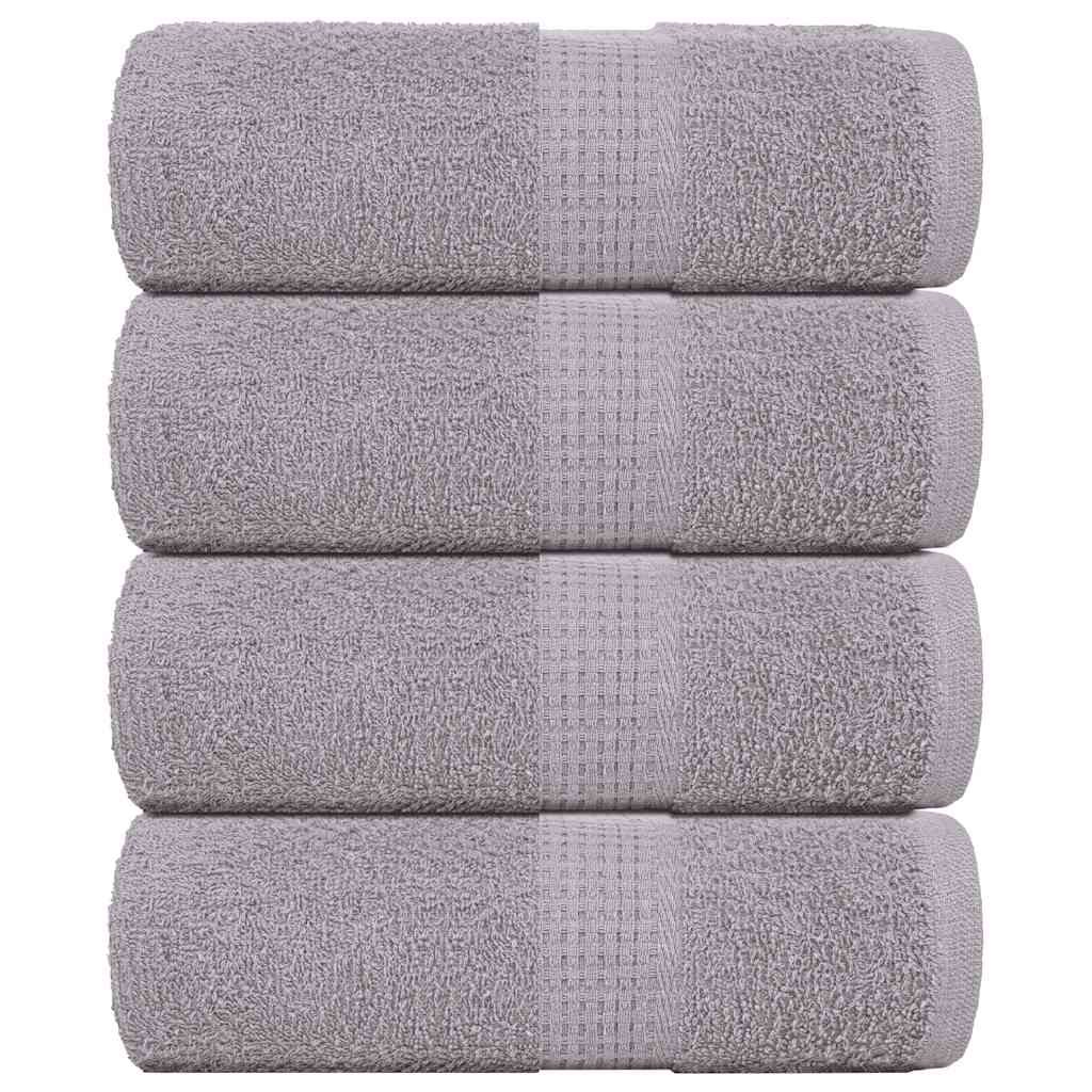 Gastendoekjes FROGN 4 st 30x50 cm 360 g/m² grijs is nu te koop bij PeponiXL, paradijselijk wonen!