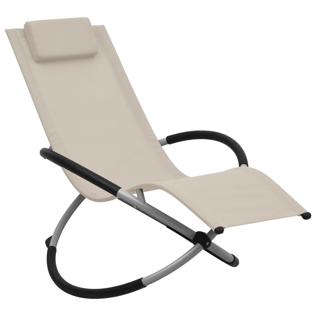 Kinderligbed staal crèmekleurig is nu te koop bij PeponiXL, paradijselijk wonen!