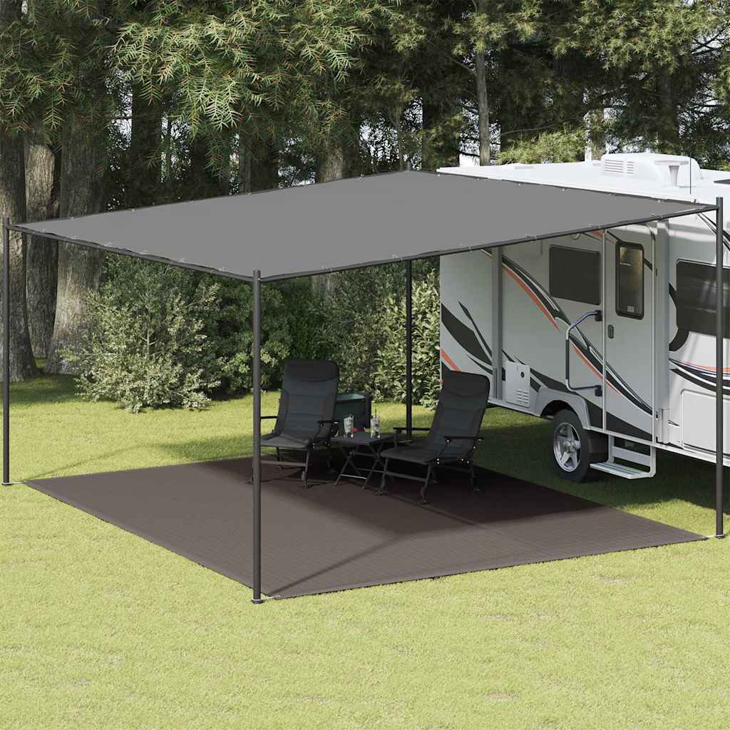 Tenttapijt 400x500 cm antracietkleurig is nu te koop bij PeponiXL, paradijselijk wonen!