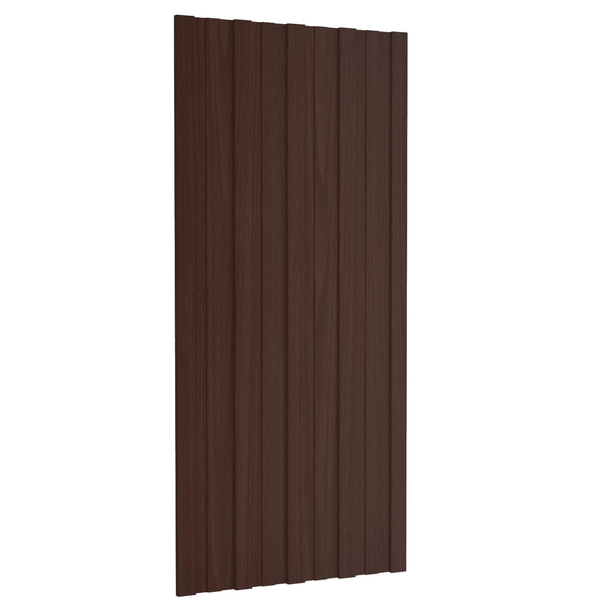 Dakpaneel 12 pcs Bruin 100 x 45 cm Gegalvaniseerd staal is nu te koop bij PeponiXL, paradijselijk wonen!