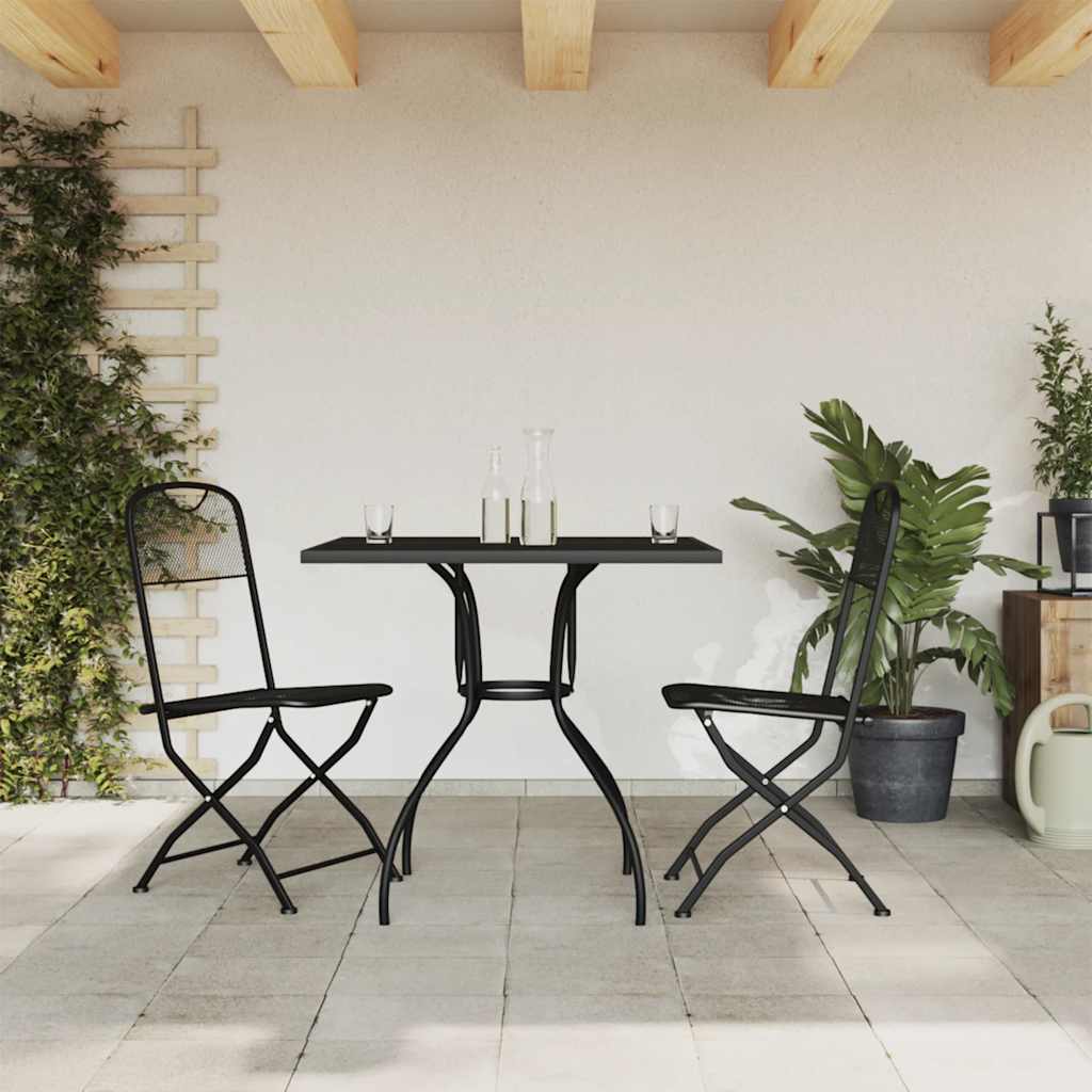 3-delige Tuinset metaal gaas antracietkleurig is nu te koop bij PeponiXL, paradijselijk wonen!